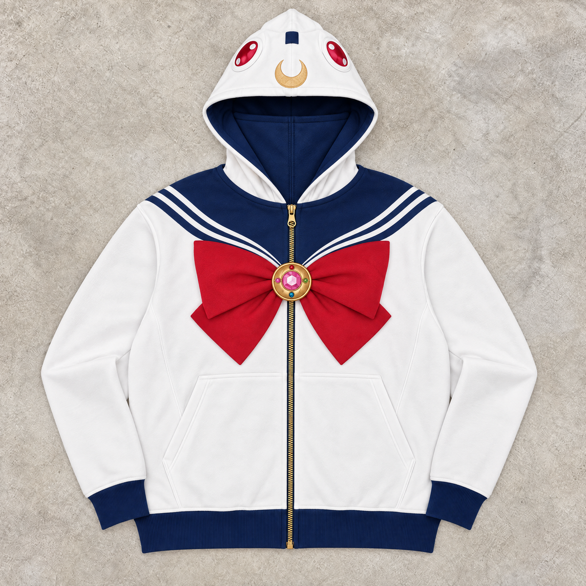 SailorZips zip up hoodie showcase